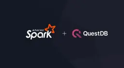 Banner for blog post "Integrate Apache Spark and QuestDB for Time-Series Analytics"