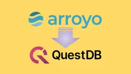 Banner for blog post "Streaming market data from Arroyo into QuestDB"