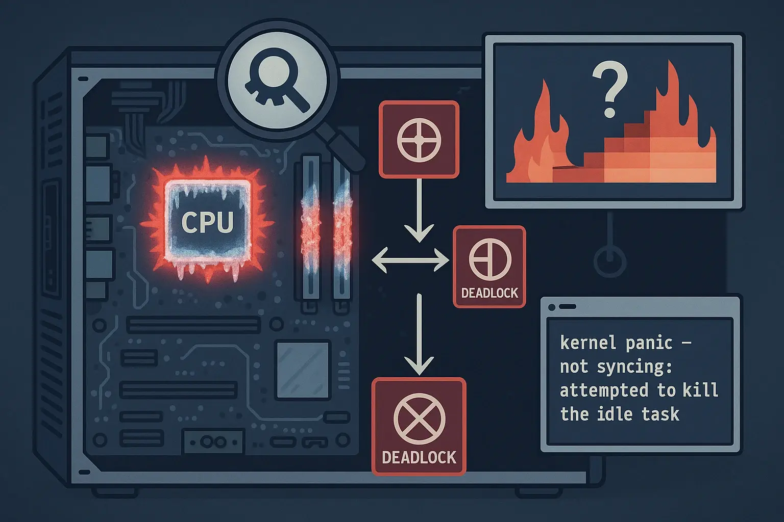 Banner for blog post "How a Kernel Bug Froze My Machine: Debugging an Async-profiler Deadlock"