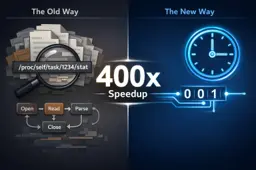 Banner for blog post "How a 40-Line Fix Eliminated a 400x Performance Gap"