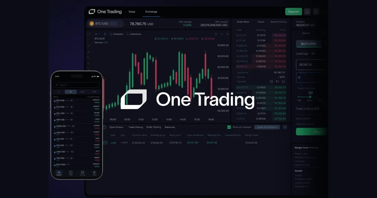One Trading runs a regulated 24/7 futures exchange on QuestDB | QuestDB